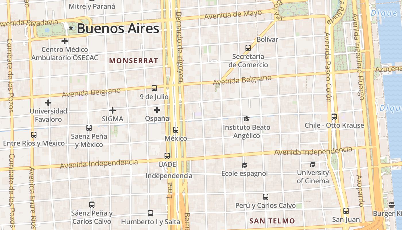 map